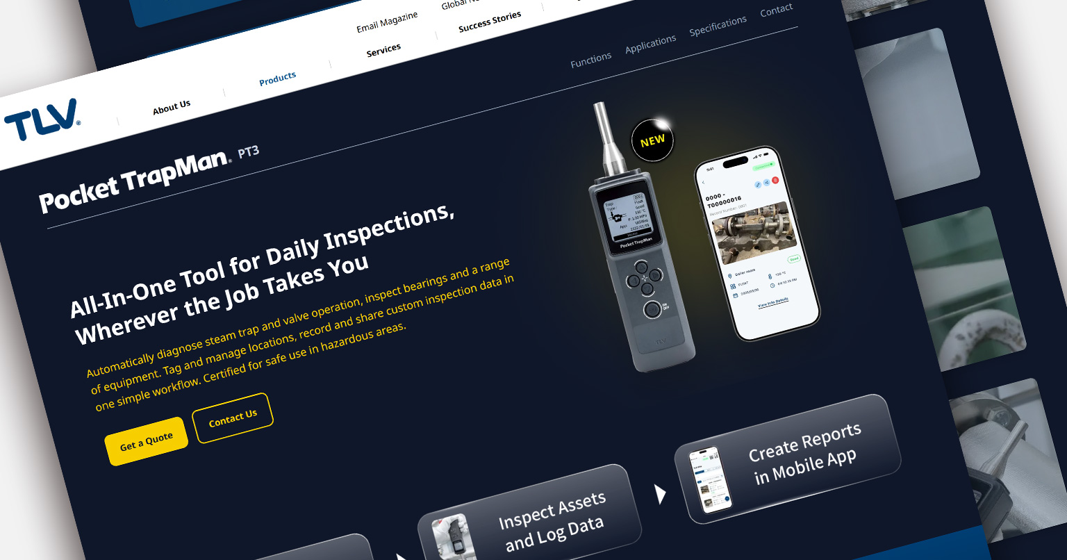 Pocket TrapMan PT3 页面