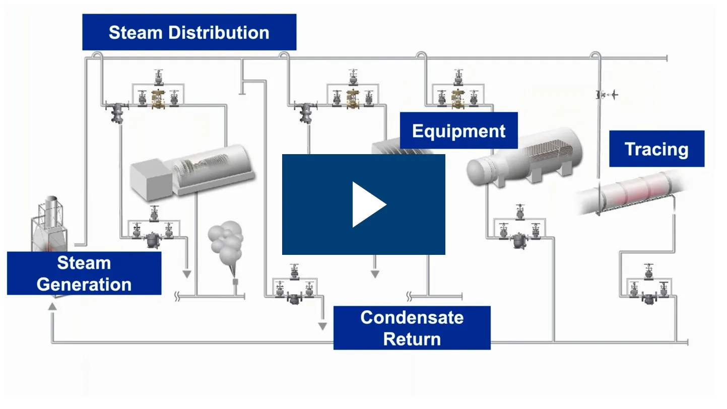 本次研讨会介绍可持续资产管理方案，通过三阶段推进蒸汽系统持续提升：疏水阀管理最佳实践、蒸汽应用改进，以及蒸汽与冷凝水系统的整体优化，助力实现更高能效与可靠性。